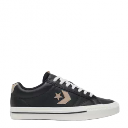 Converse Sport Casual Faux Leather- Black Converse Sport Casual Faux Leather- Black