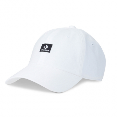 Star Chevron Baseball Cap-White