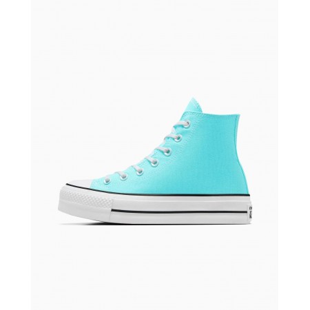 Chuck Taylor All Star Lift Platform in Triple Cyan/White/Black