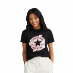Heart All Star Patch T-Shirt-Black