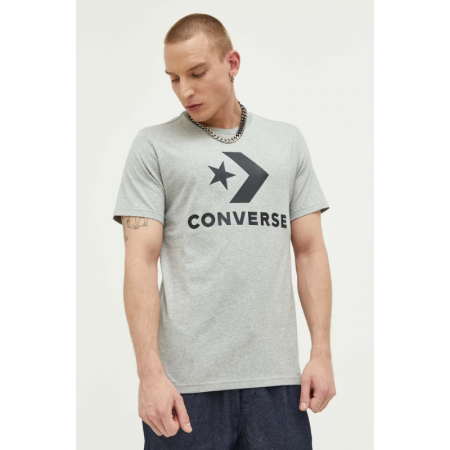 Converse Go-To Star Chevron Standard Fit T-Shirt-Vintage Grey