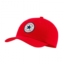 Tipoff Chuck Taylor Patch Baseball Cap-Red
