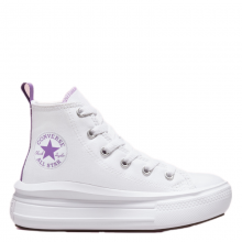 Chuck Taylor All Star Move Platform-White/Pixel Purple/White