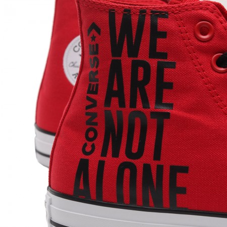 Chuck Taylor All Star We Are Not Alone Hi - Piros